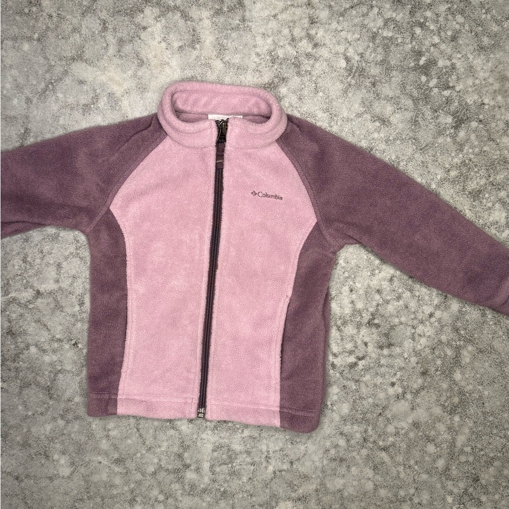 Columbia Benton Springs 18-24mo Purple Fleece Jacket